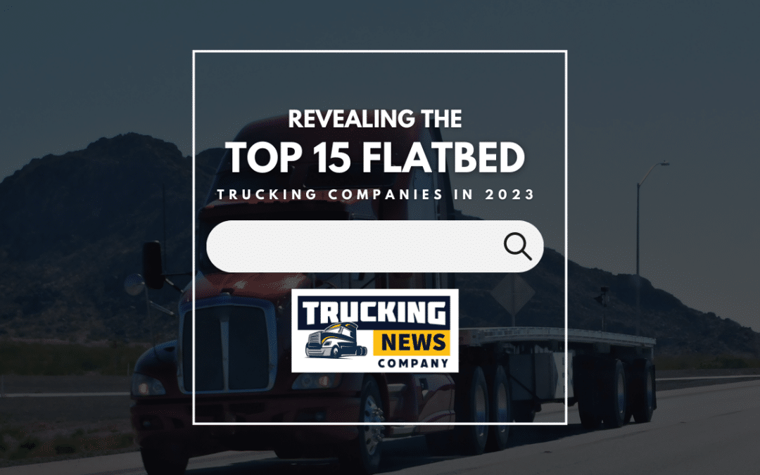 Setting the Standard in Flatbed Trucking Excellence