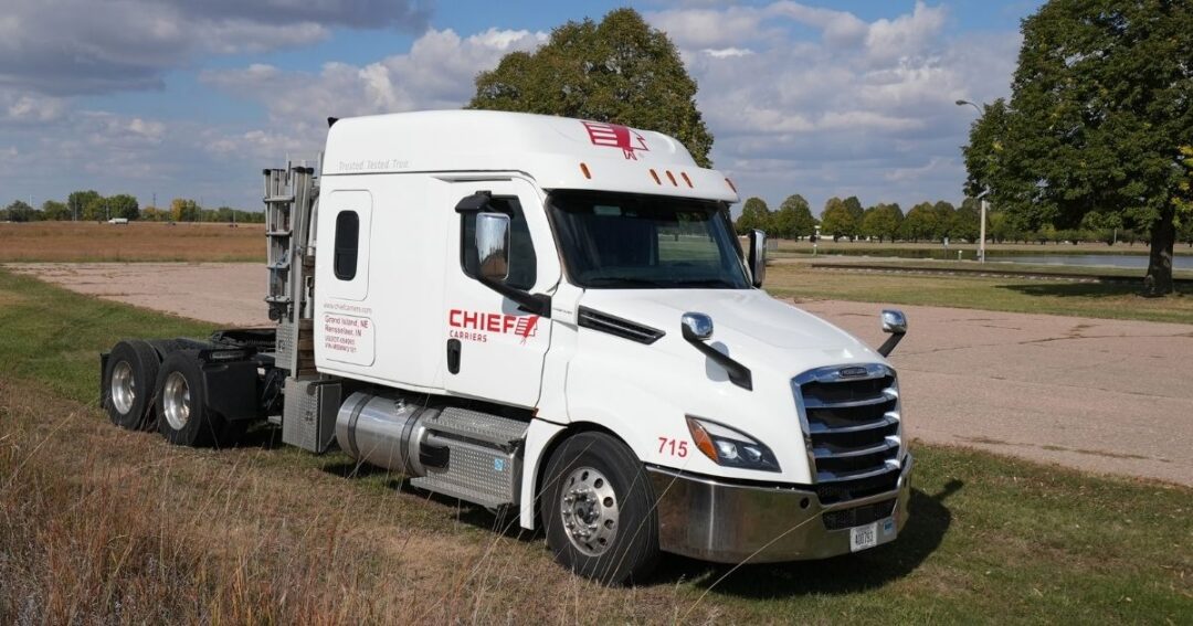 A Chief Carriers truck