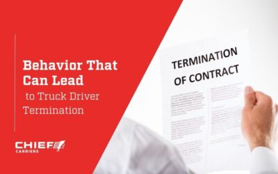 Behavior That Can Lead to Truck Driver Termination