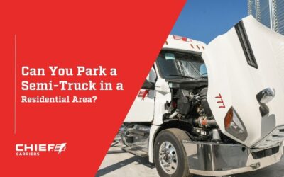 Can You Park a Semi-Truck in a Residential Area?