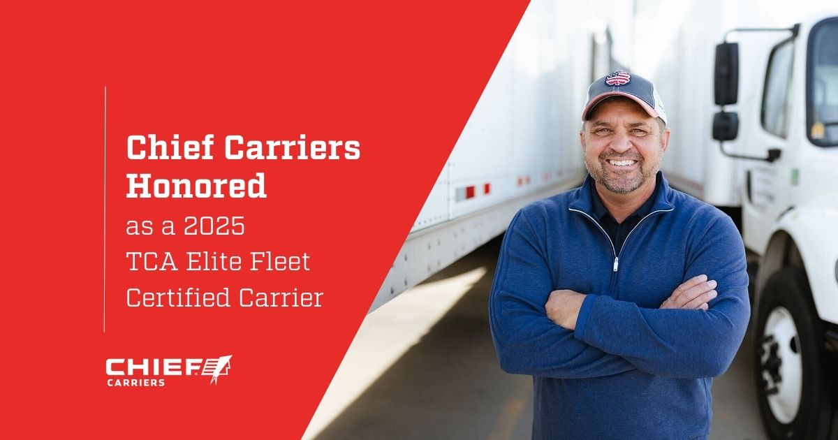 Chief Carriers 2025 Elite Fleet Certified Carrier