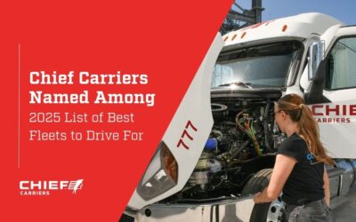 Chief Carriers Named Among 2025 List of Best Fleets to Drive For