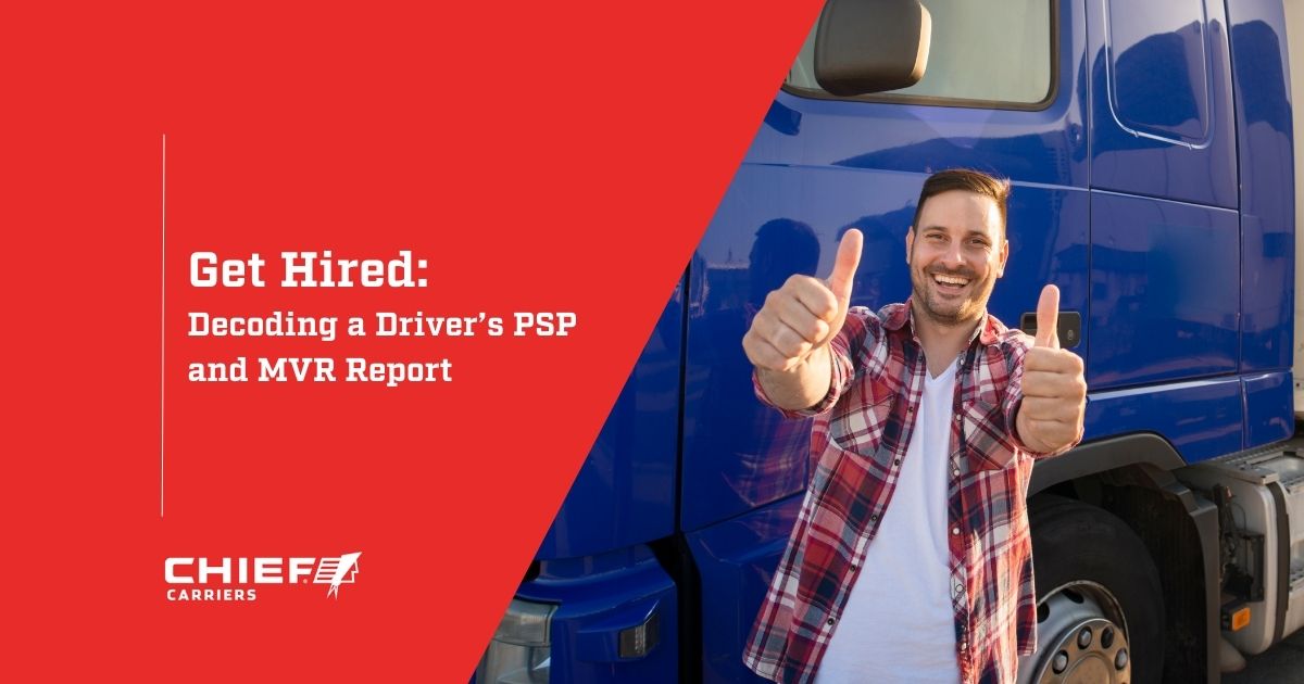 CDL Requirements: Decoding a Driver's PSP and MVR Report