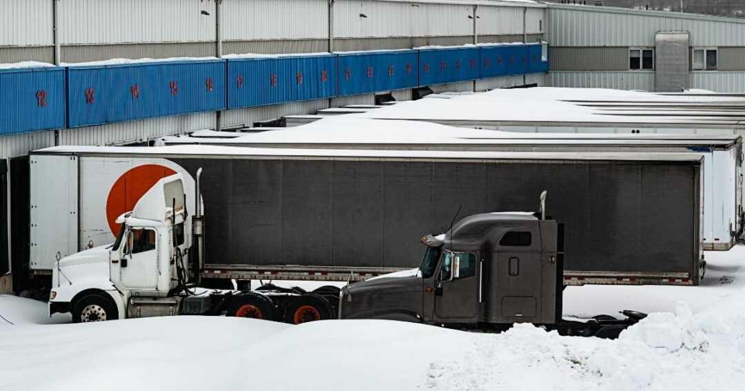 Detention time in trucking t a warehouse loading dock.