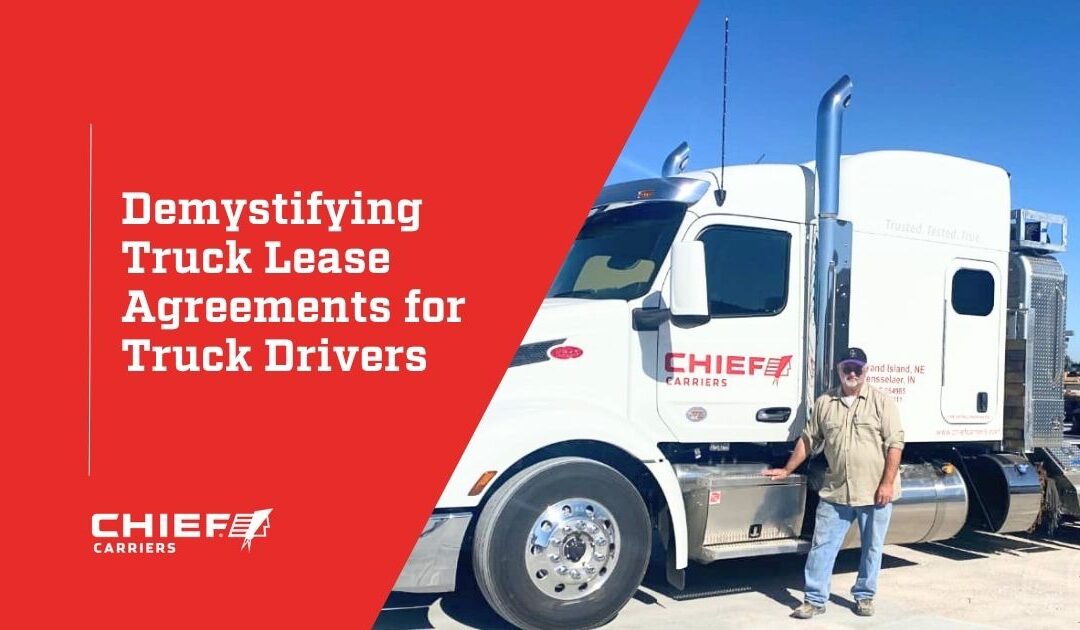 Demystifying Truck Lease Agreements for Truck Drivers