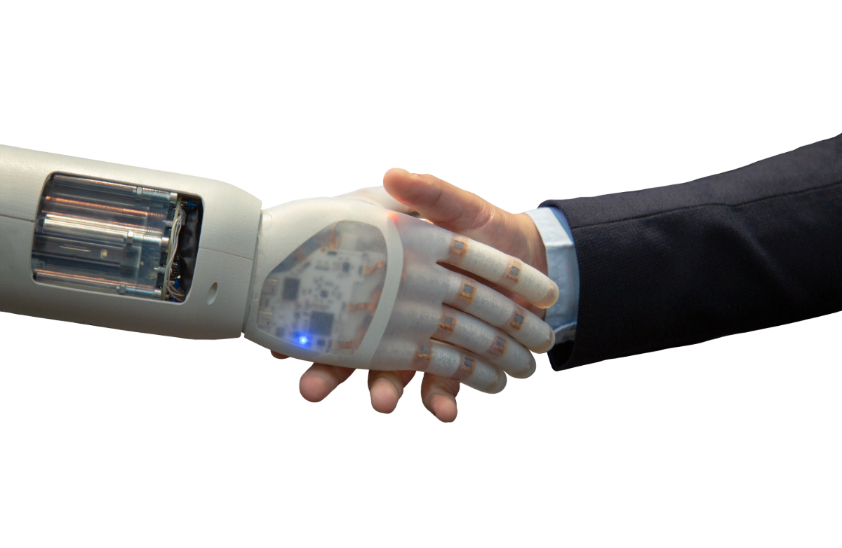 Humans and technology partnering in trucking to advance the industry.