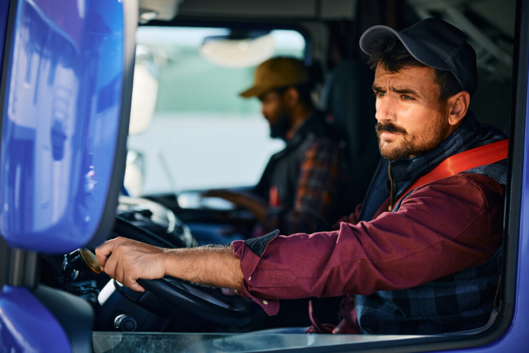 Some drivers have fears of being replaced by AI in trucking.