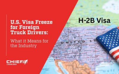 U.S. Visa Freeze for Foreign Truck Drivers: What it Means for the Industry