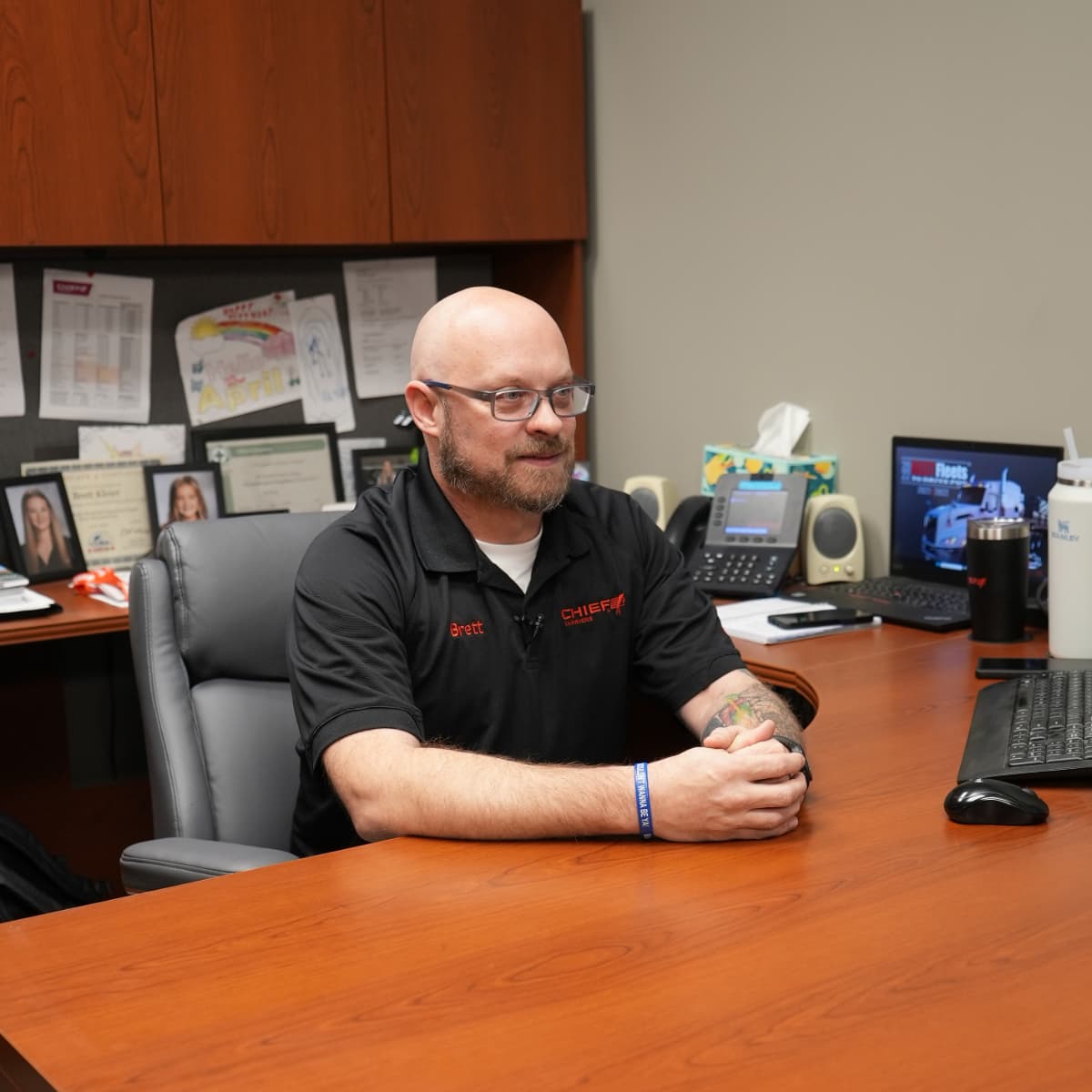 Brett Kleier, Safety Manager for Chief Carriers.