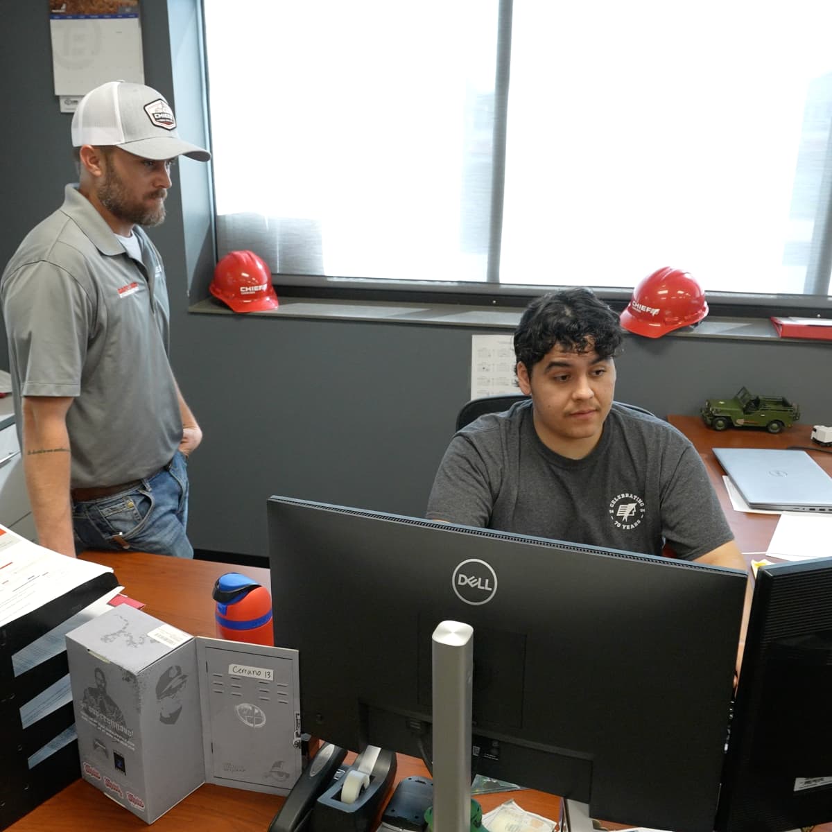 Behind the scenes at Chief Carriers.