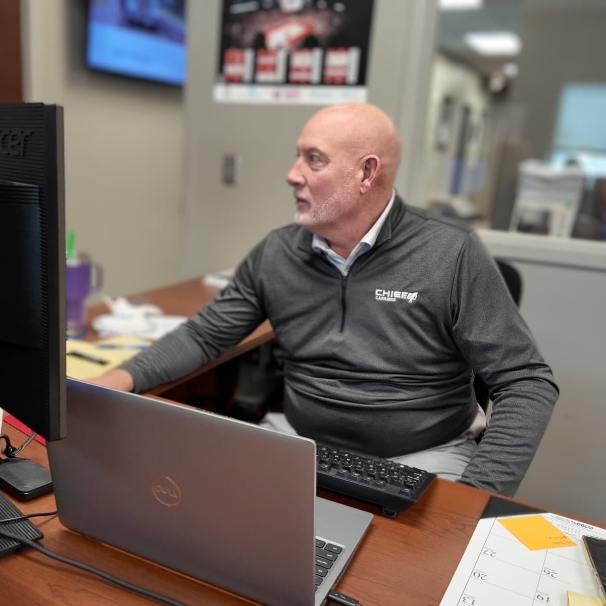 Craig Welty, Account Executive for Chief Carriers