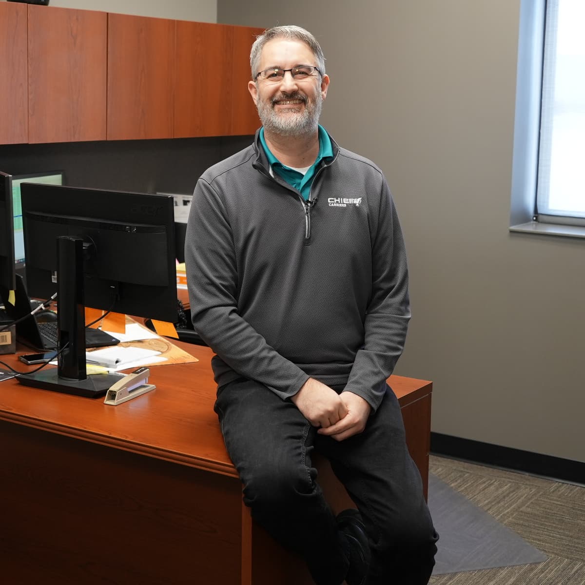 James Sughroue, Maintenance Manager for Chief Carriers