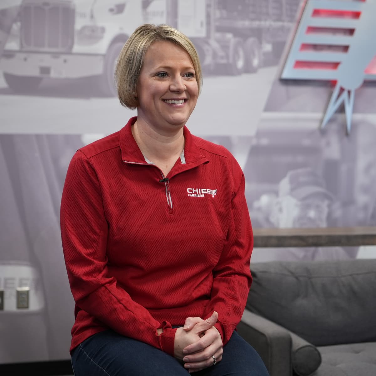 Lisa Christensen, Controller for Chief Carriers