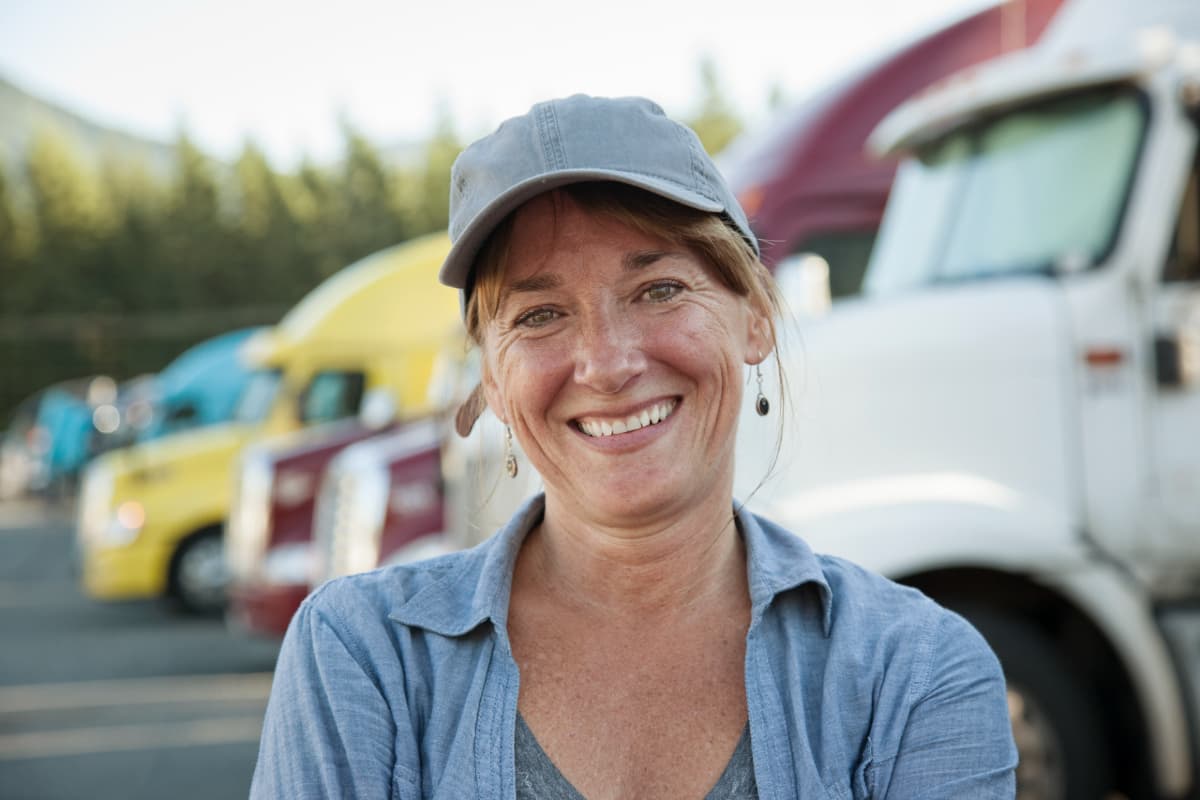 A job in the trucking industry can be a high-paying and stable career.