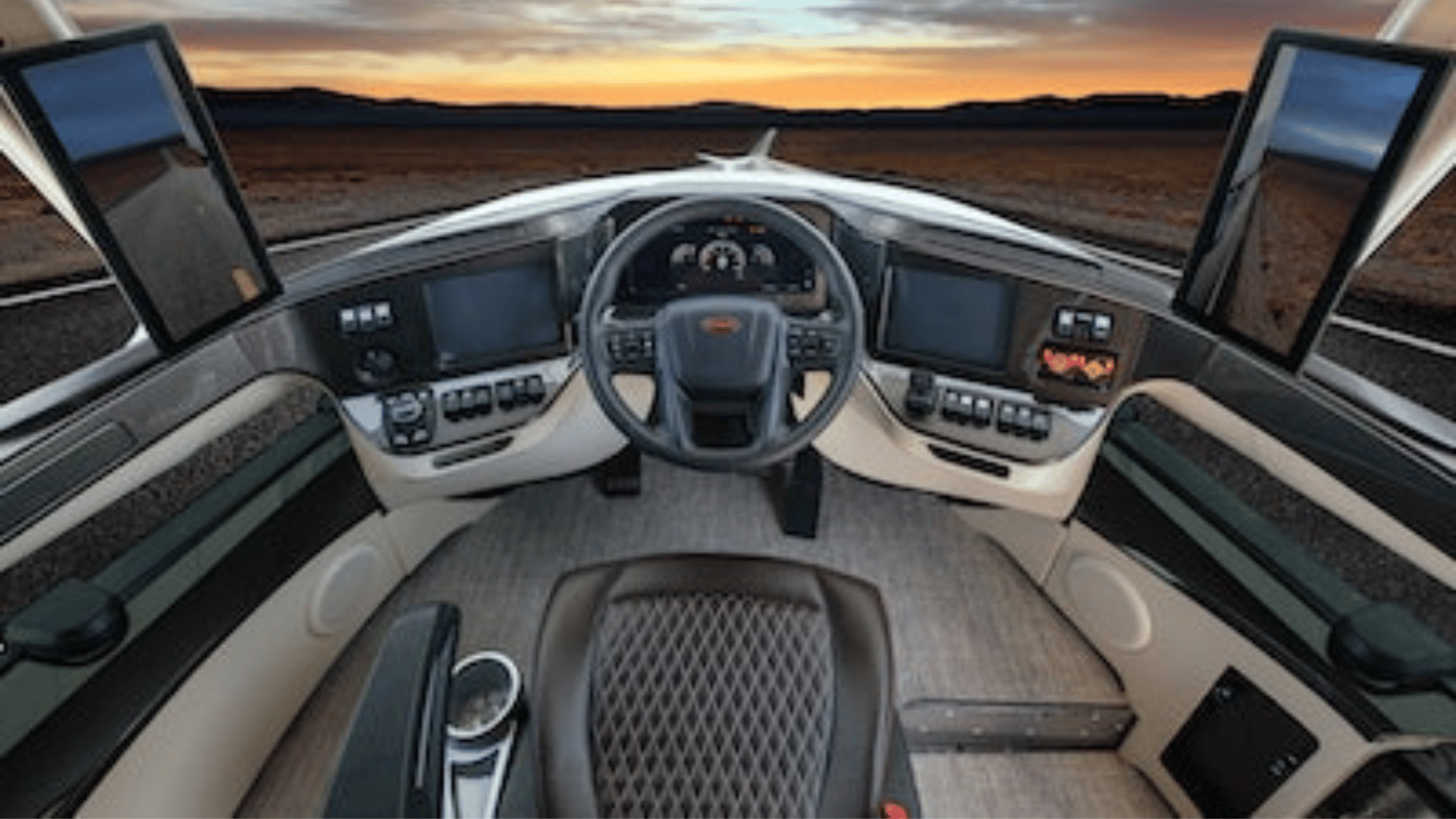 the interior of the peterbillt supertruck II